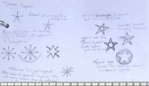 Sketches from ancient star images