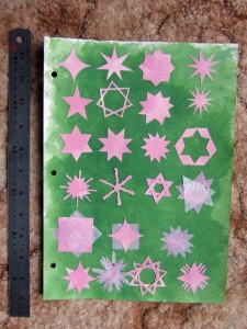 Star shapes based on research images